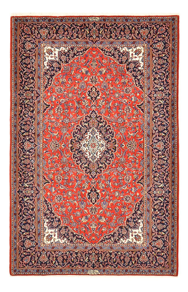 Perserteppich - Keshan - 227 x 150 cm - rot