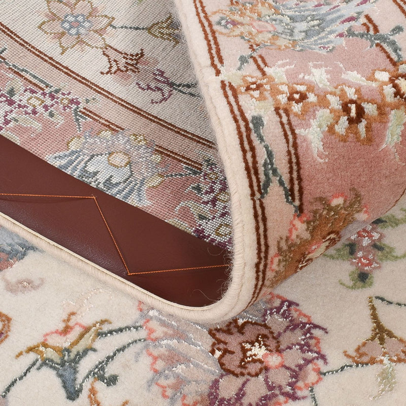 Läufer Perser - Täbriz - Premium - 347 x 77 cm - beige