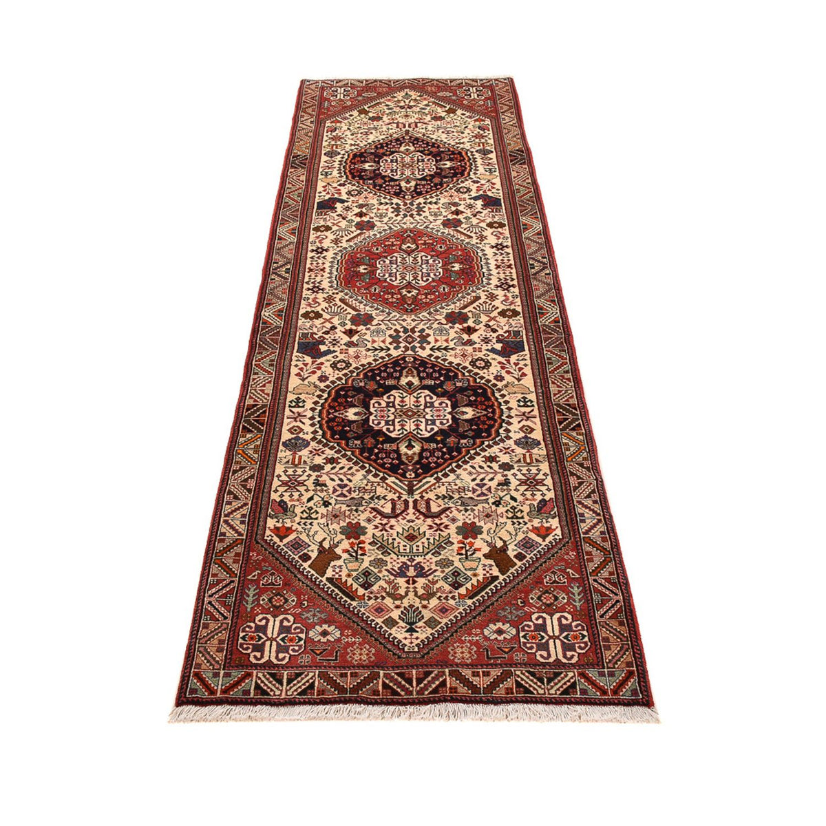 Läufer Perser - Nomadic - 290 x 79 cm - creme