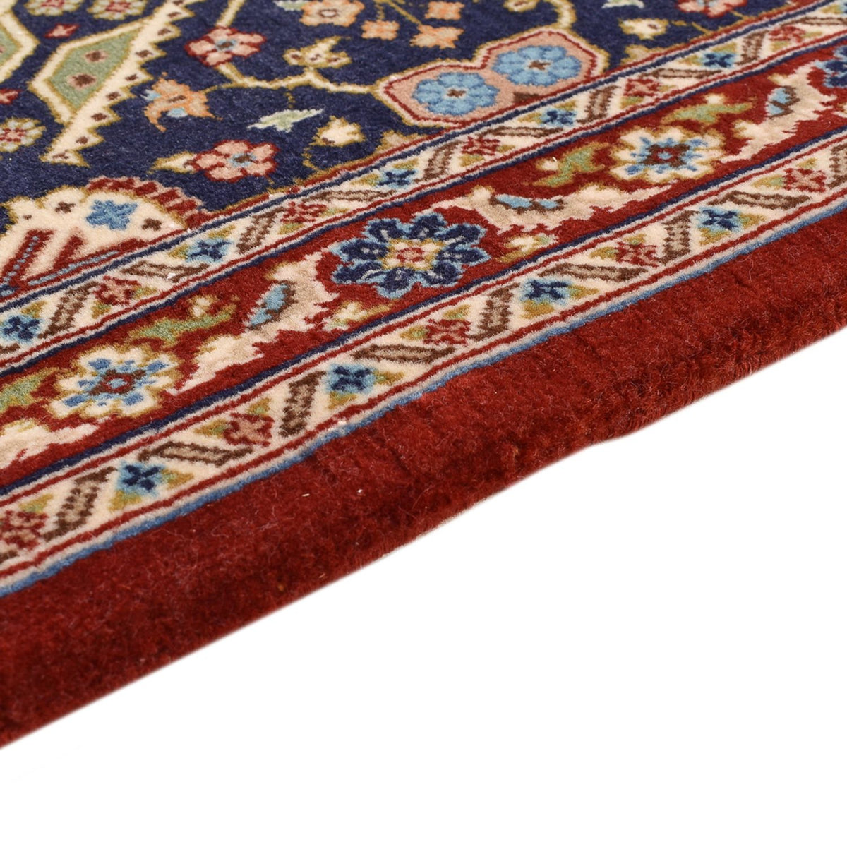 Läufer Perser - Ghom - Royal - 191 x 53 cm - dunkelbeige