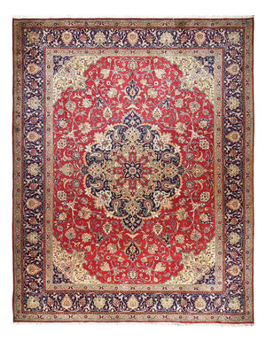 Perserteppich - Täbriz - Royal - 400 x 310 cm - rot