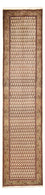 Läufer Perser - Täbriz - Royal - 427 x 97 cm - dunkelbeige