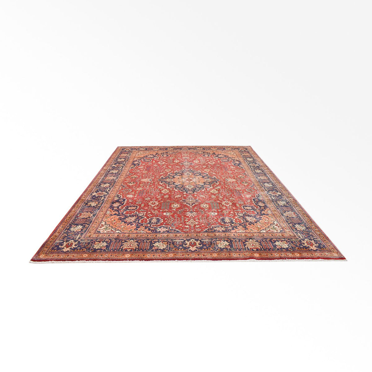 Perserteppich - Täbriz - Royal - 396 x 304 cm - rot