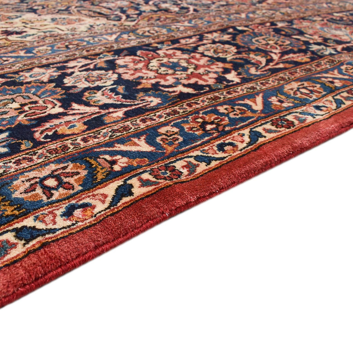 Perserteppich - Keshan - Royal - 445 x 333 cm - hellrot