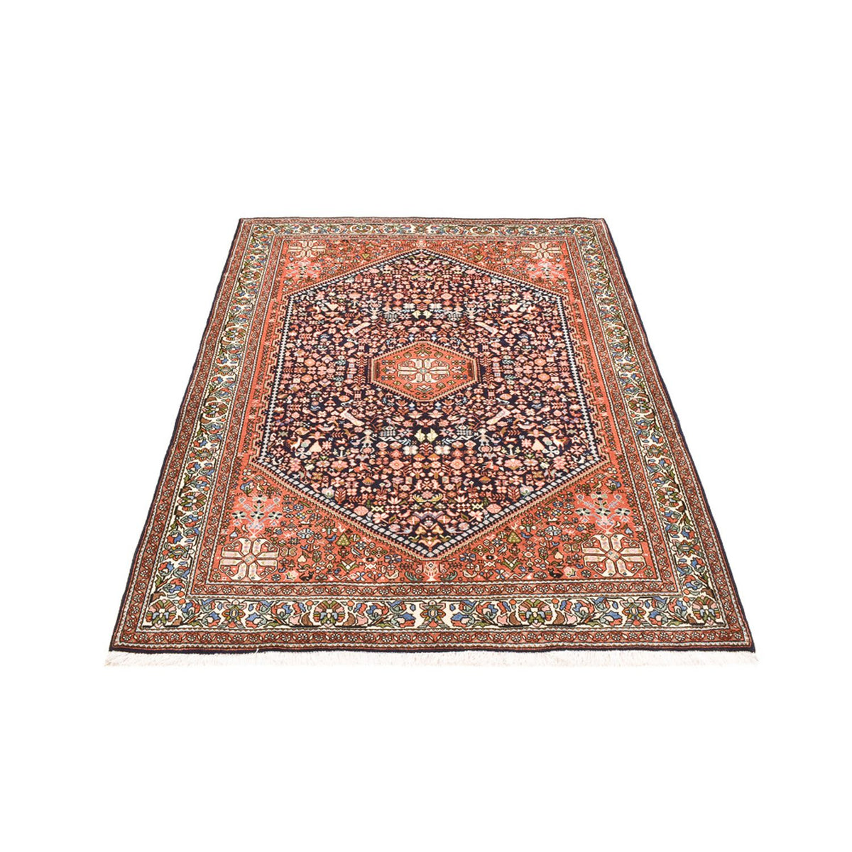 Läufer Gabbeh - Kaschkuli Perser - 202 x 150 cm - dunkelblau