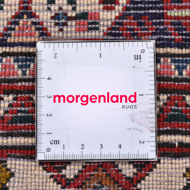 Perserteppich - Nomadic quadratisch  - 197 x 193 cm - rot