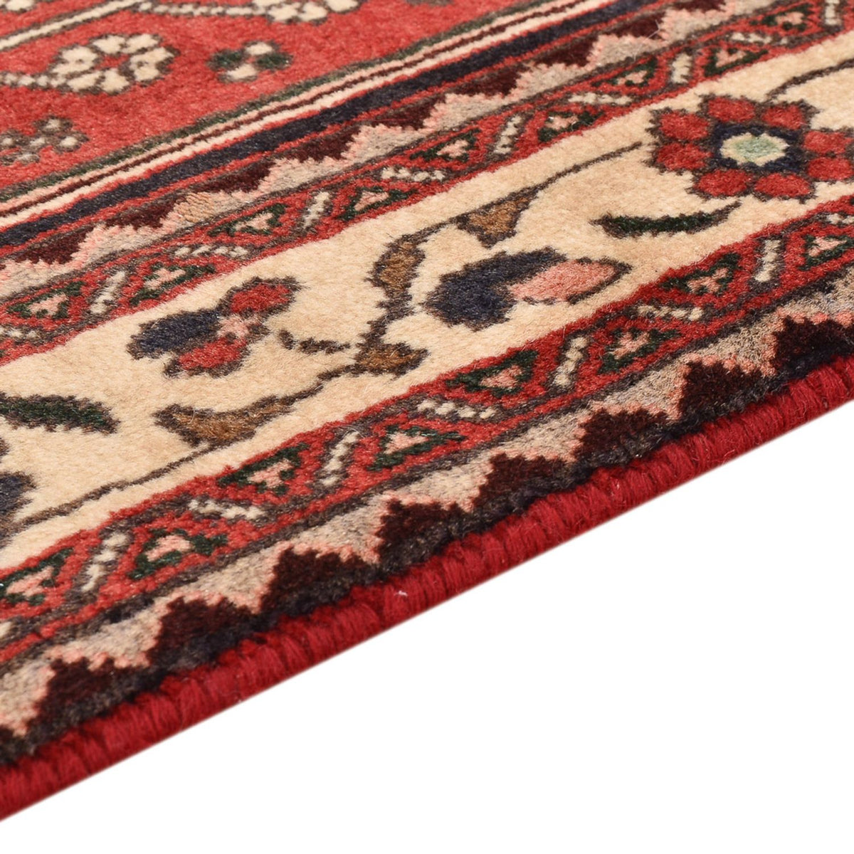Perserteppich - Nomadic - 160 x 103 cm - rot