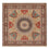Perserteppich - Täbriz - Royal quadratisch - 253 x 251 cm - dunkelbeige
