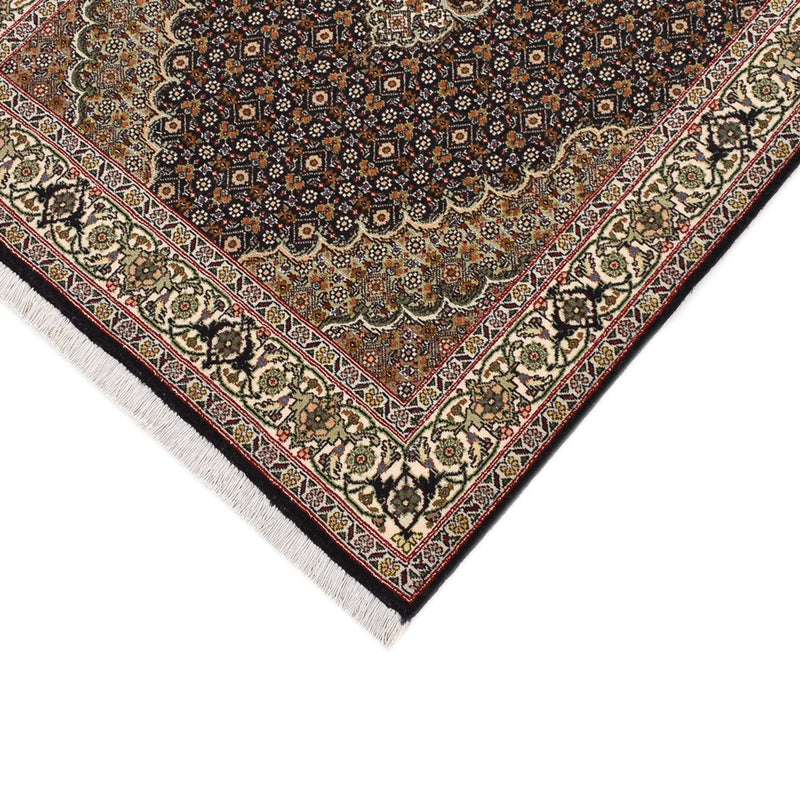 Läufer Perser - Täbriz - Royal - 390 x 82 cm - dunkelbeige