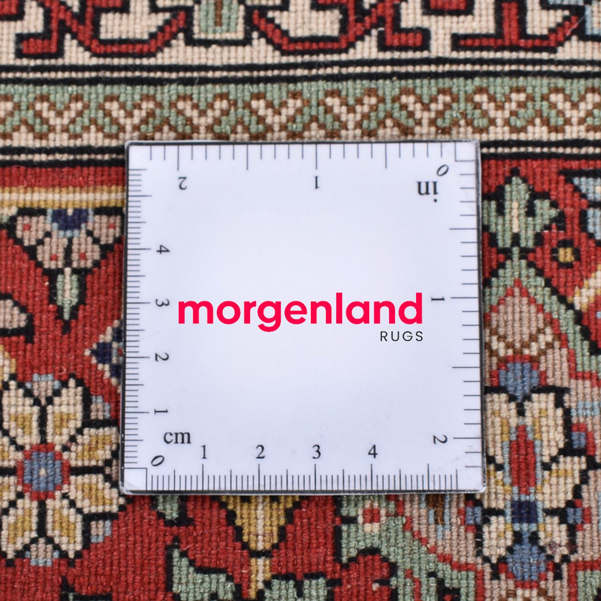 Perserteppich - Ghom - Royal - 204 x 132 cm - rot