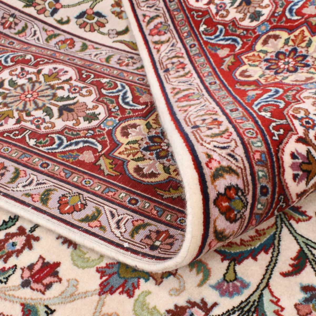 Perserteppich - Täbriz - Royal - 250 x 178 cm - creme