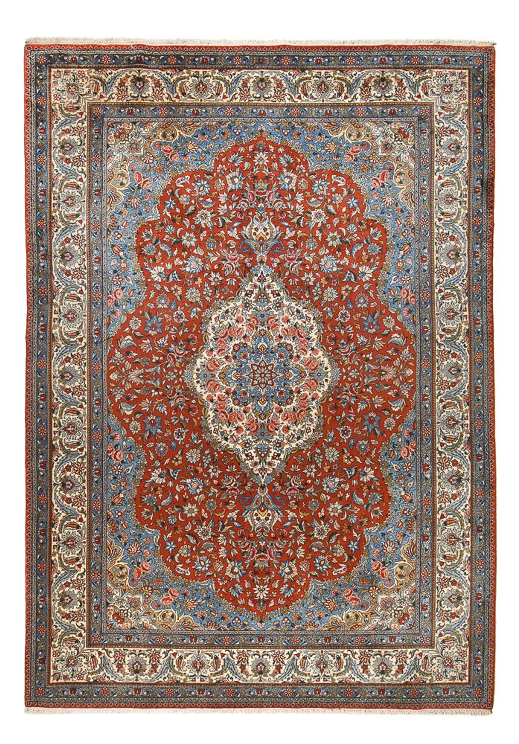 Perserteppich - Nomadic - 370 x 248 cm - rot