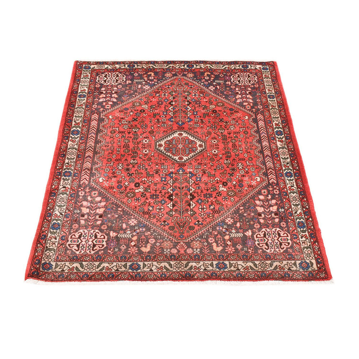 Perserteppich - Nomadic - 153 x 107 cm - rot