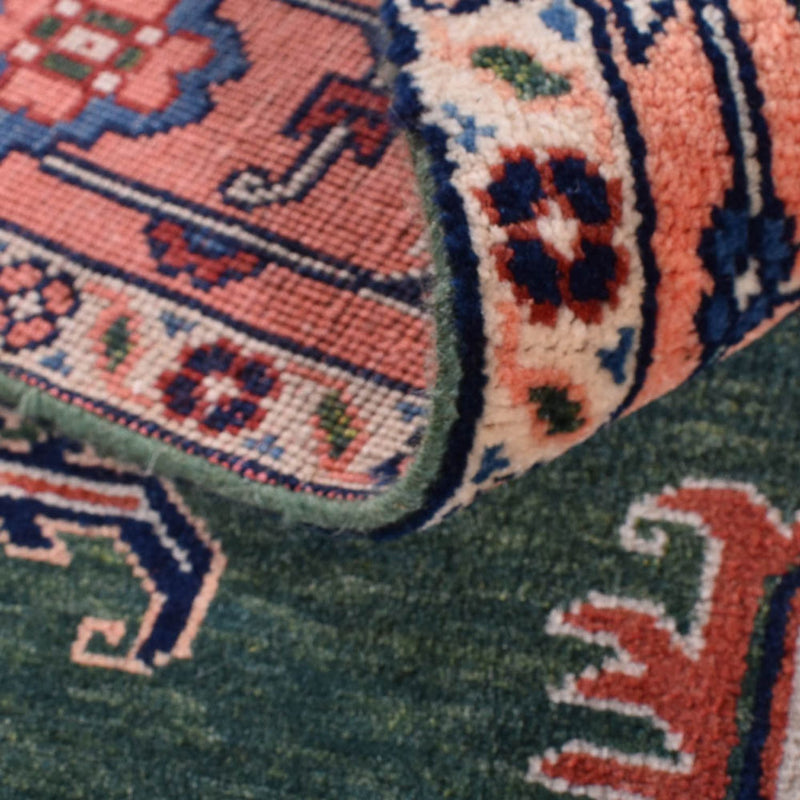 Perserteppich - Nomadic - 224 x 143 cm - grün