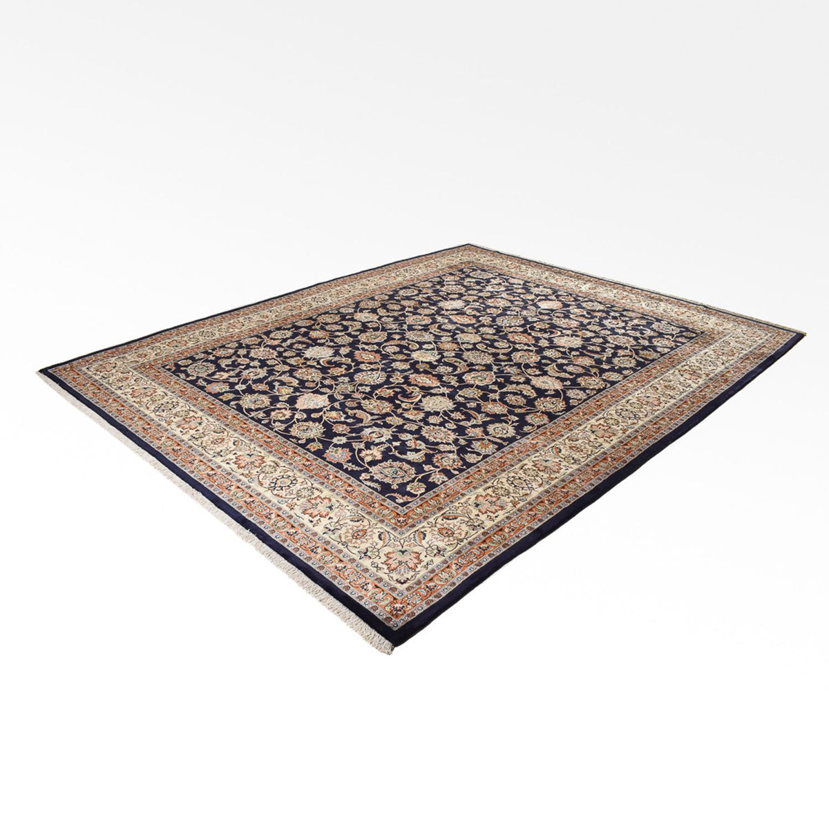 Perserteppich - Classic - Royal - 377 x 298 cm - dunkelblau