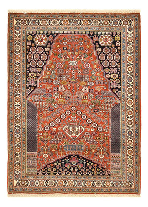 Gabbeh Teppich - Kaschkuli Perser - 158 x 114 cm - mehrfarbig