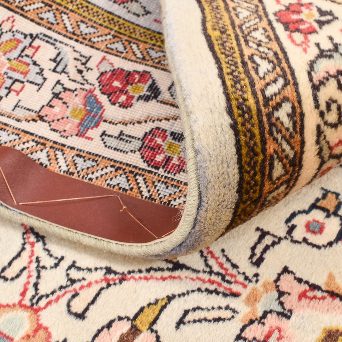 Perserteppich - Ghom - 156 x 106 cm - creme