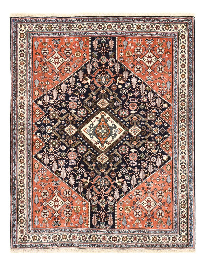 Gabbeh Teppich - Kaschkuli Perser - 203 x 159 cm - mehrfarbig