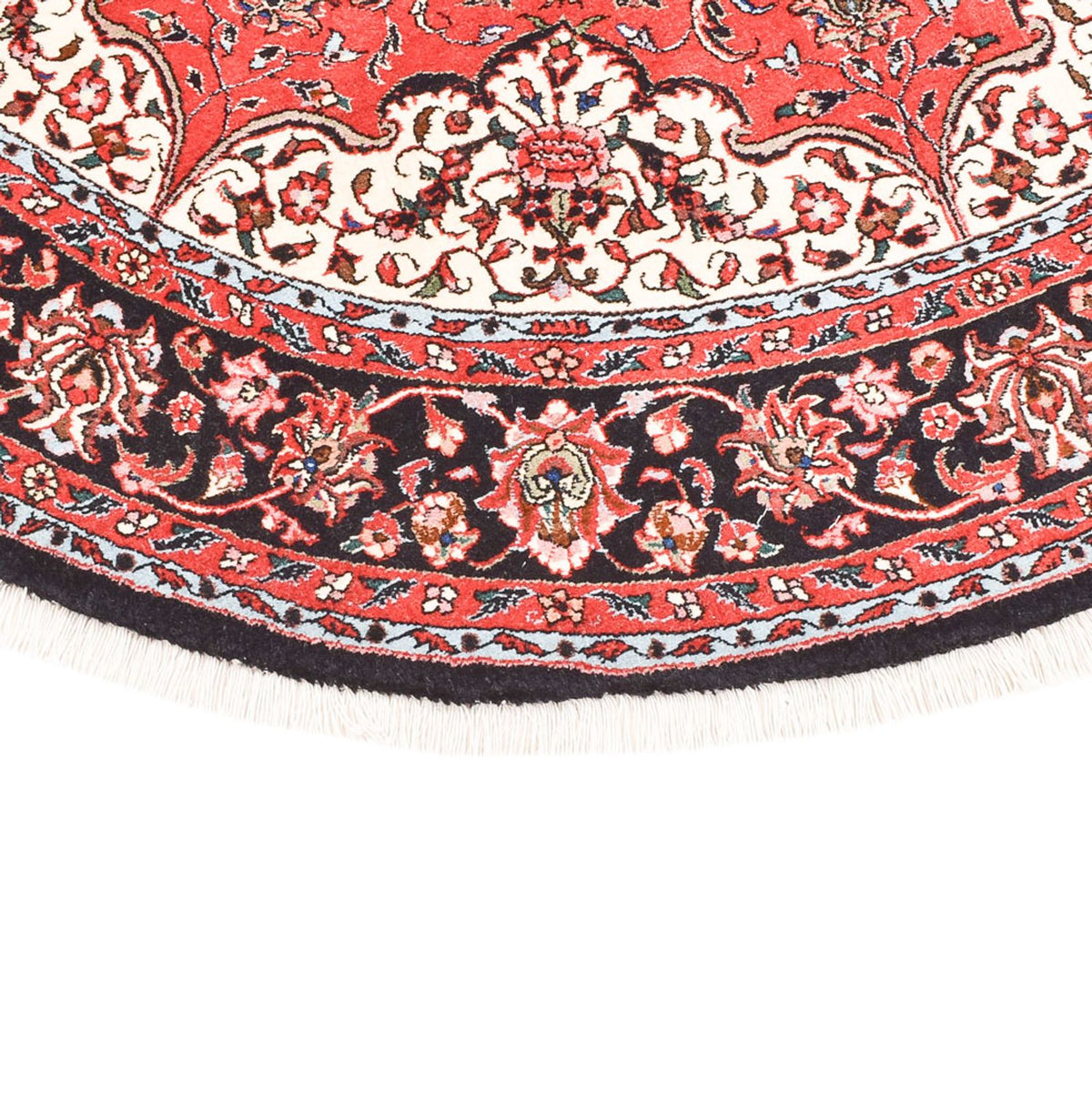 Perserteppich - Bidjar rund  - 150 x 150 cm - rot