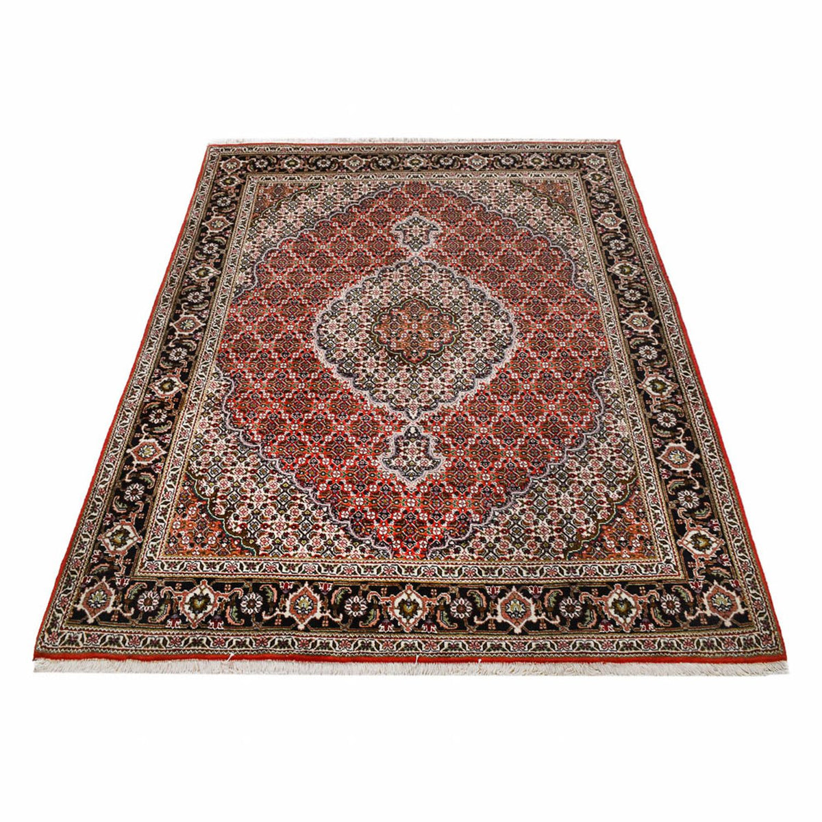 Perserteppich - Täbriz - Royal - 203 x 153 cm - rost