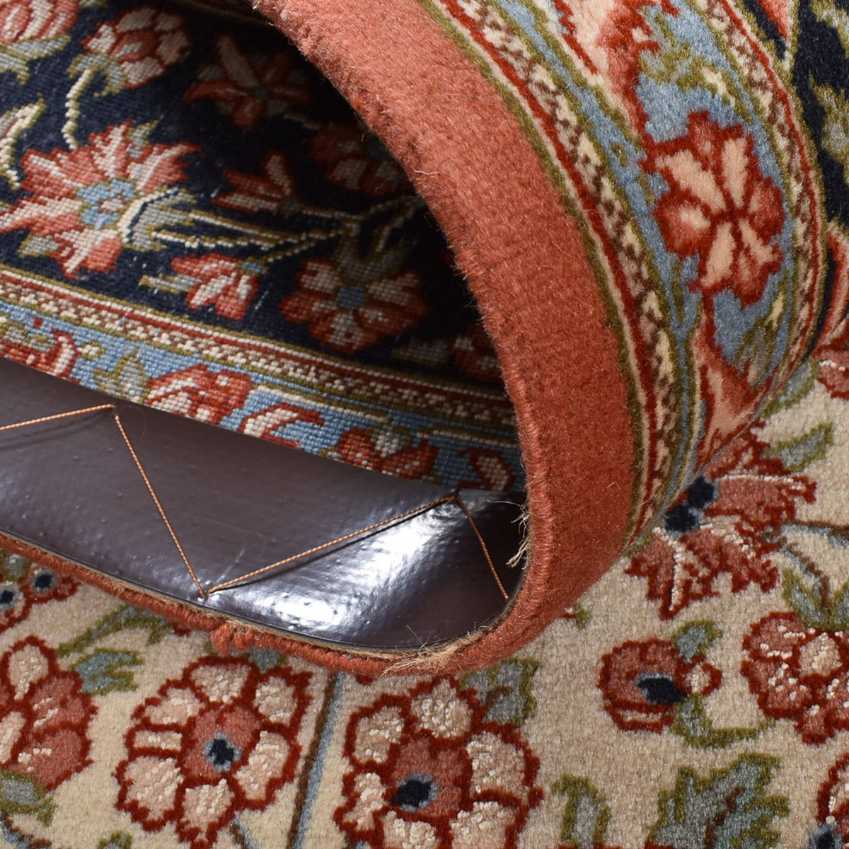 Perserteppich - Classic - 215 x 146 cm - dunkelbeige