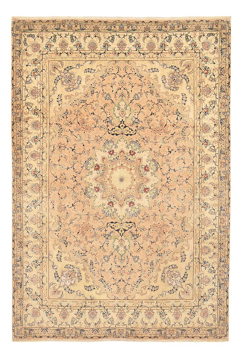 Perserteppich - Täbriz - Royal - 367 x 258 cm - dunkelbeige