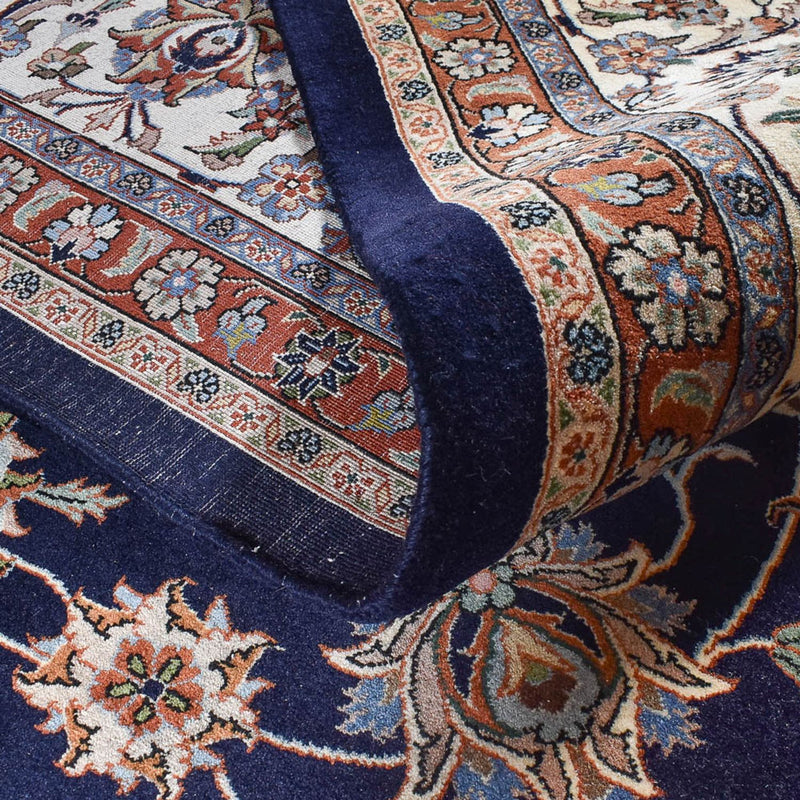 Perserteppich - Classic - Royal - 384 x 304 cm - dunkelblau