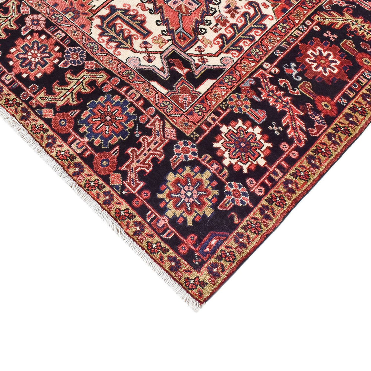 Perserteppich - Nomadic sonderform  - 372 x 302 cm - rot