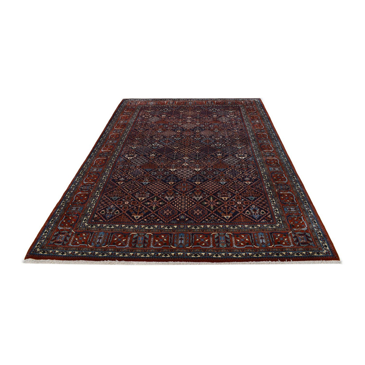Perserteppich - Bidjar - 300 x 212 cm - weinrot