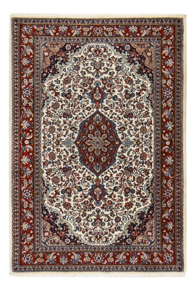 Sarough Teppich 132x206cm - Perserteppich - creme