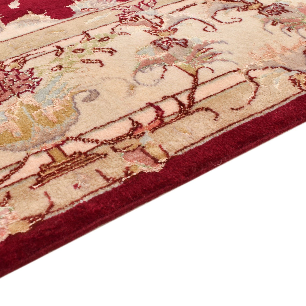 Perserteppich - Täbriz - Royal - 191 x 148 cm - rot
