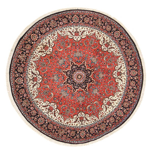 Perserteppich - Bidjar rund  - 150 x 150 cm - rot