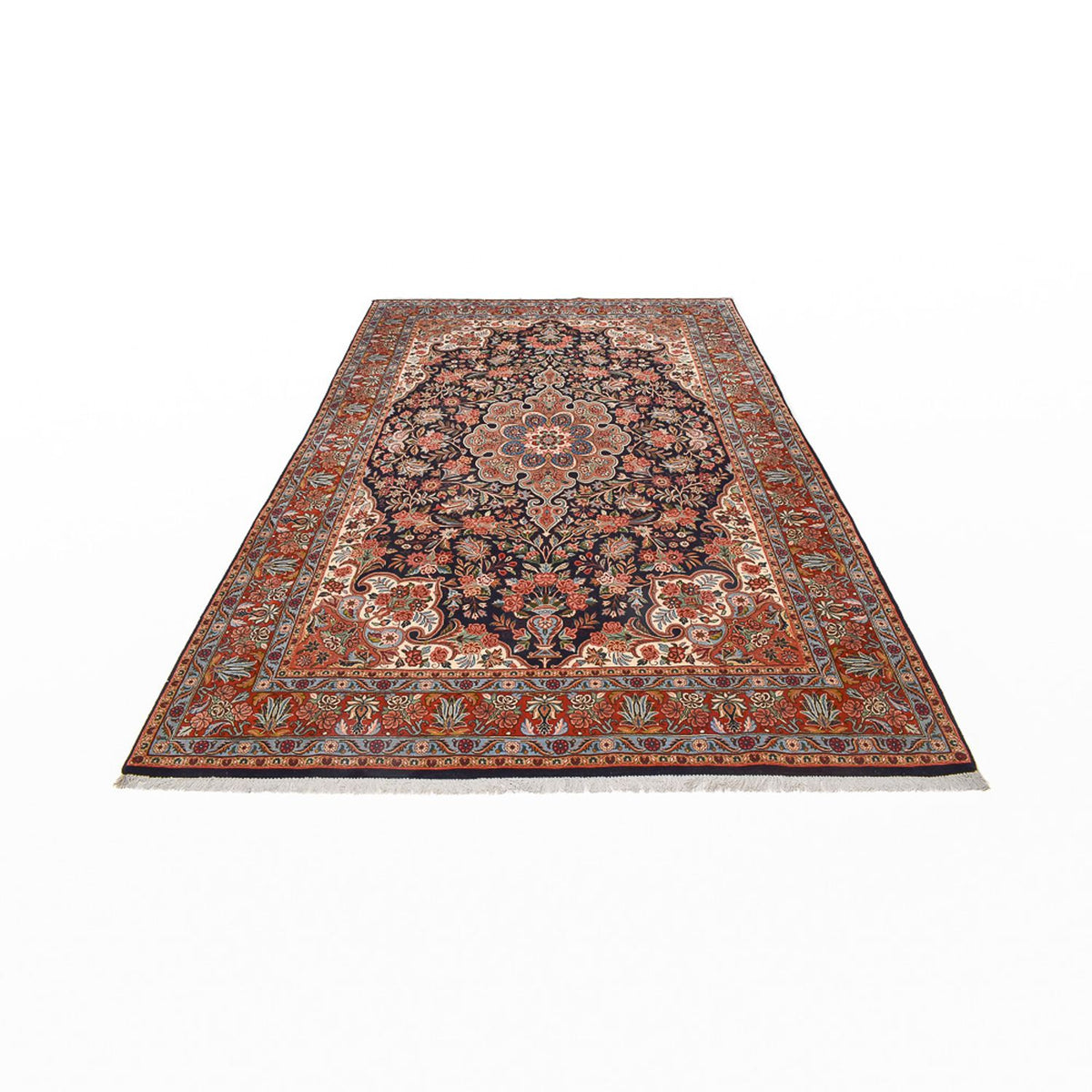 Perserteppich - Bidjar - 298 x 199 cm - dunkelblau