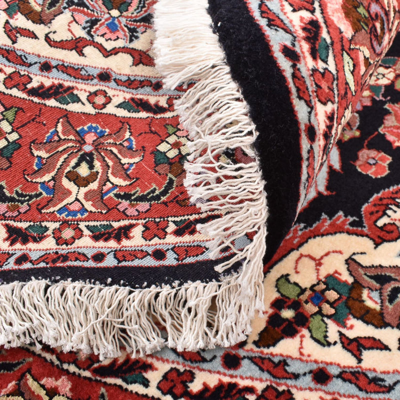 Perserteppich - Bidjar rund  - 155 x 155 cm - dunkelrot