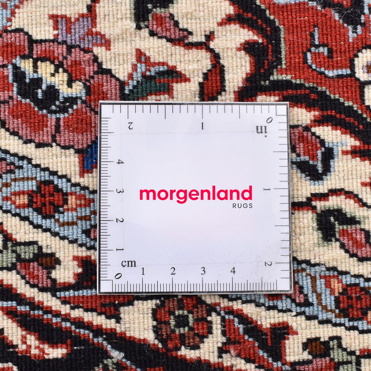 Perserteppich - Bidjar rund - 145 x 145 cm - rot