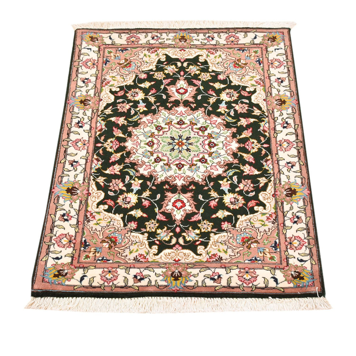 Perserteppich - Täbriz - Royal - 90 x 60 cm - dunkelblau
