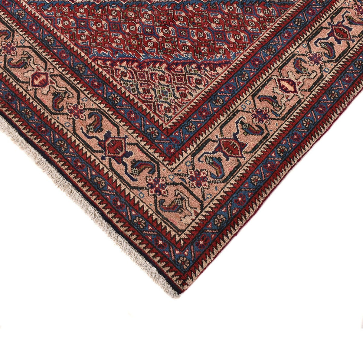 Perserteppich - Nomadic - 285 x 194 cm - bordeauxrot