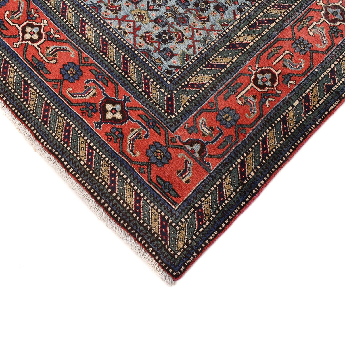 Perserteppich - Nomadic - 310 x 232 cm - hellblau