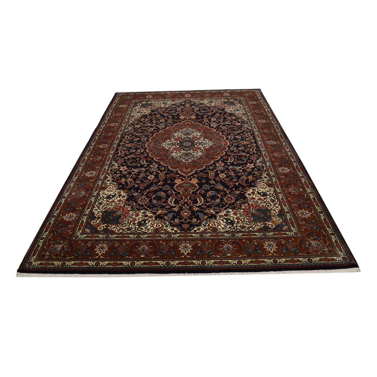 Perserteppich - Nomadic - 298 x 205 cm - dunkelrot