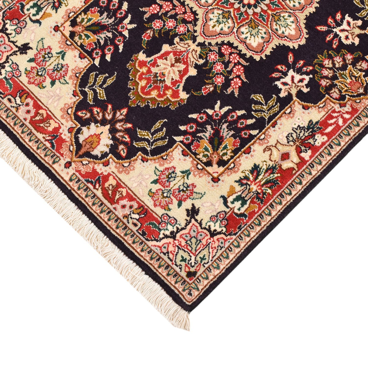 Perserteppich - Täbriz - Royal - 89 x 60 cm - mehrfarbig