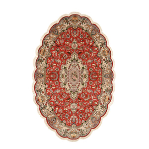 Perserteppich - Täbriz - Royal - 205 x 130 cm - rot