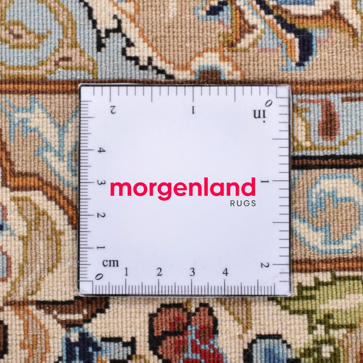 Perserteppich - Ghom - Royal - 211 x 130 cm - hellbeige