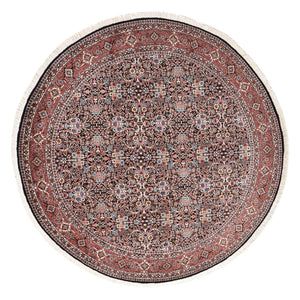 Perserteppich - Bidjar - 240 x 240 cm - dunkelrot