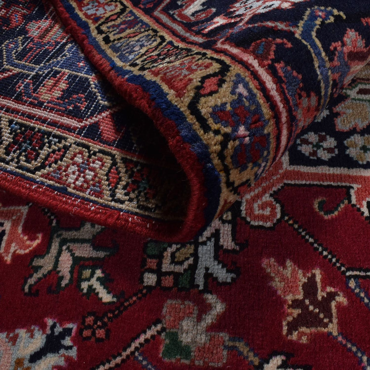 Perserteppich - Nomadic - 291 x 205 cm - rot