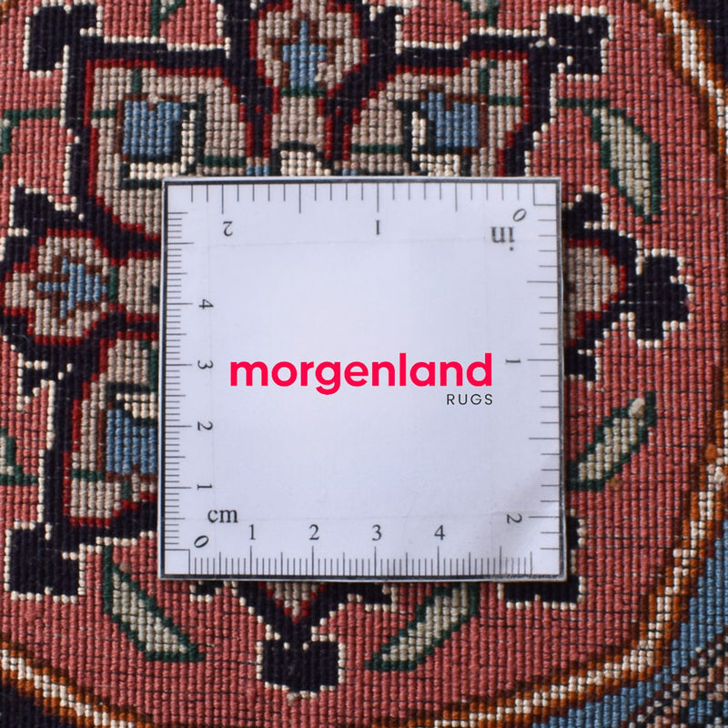 Perserteppich - Täbriz - Royal rund  - 250 x 250 cm - mehrfarbig