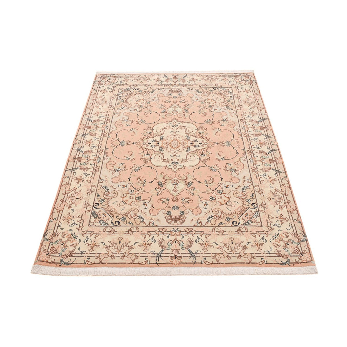 Perserteppich - Täbriz - Royal - 203 x 153 cm - caramel
