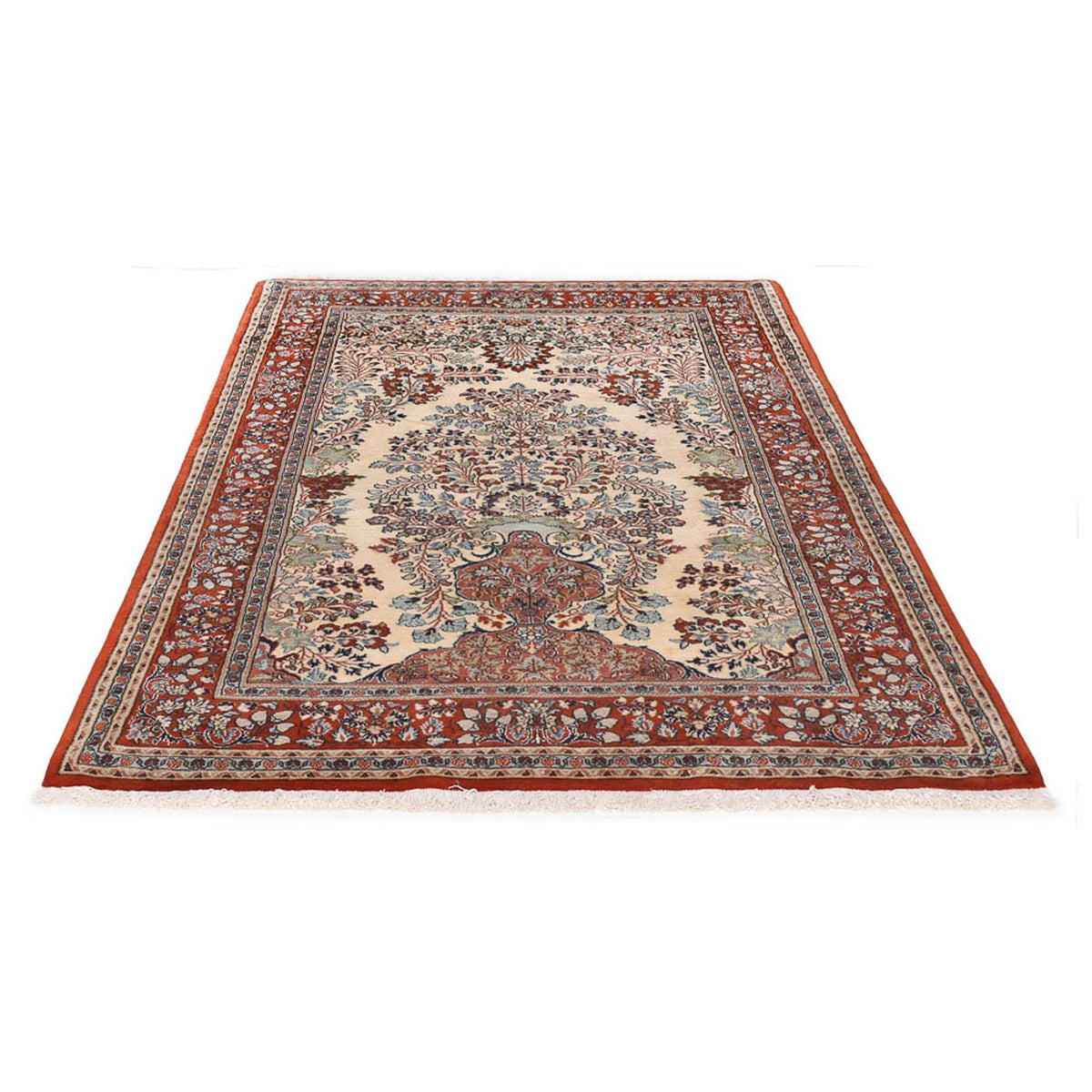 Perserteppich - Ghom - Royal - 203 x 130 cm - mehrfarbig