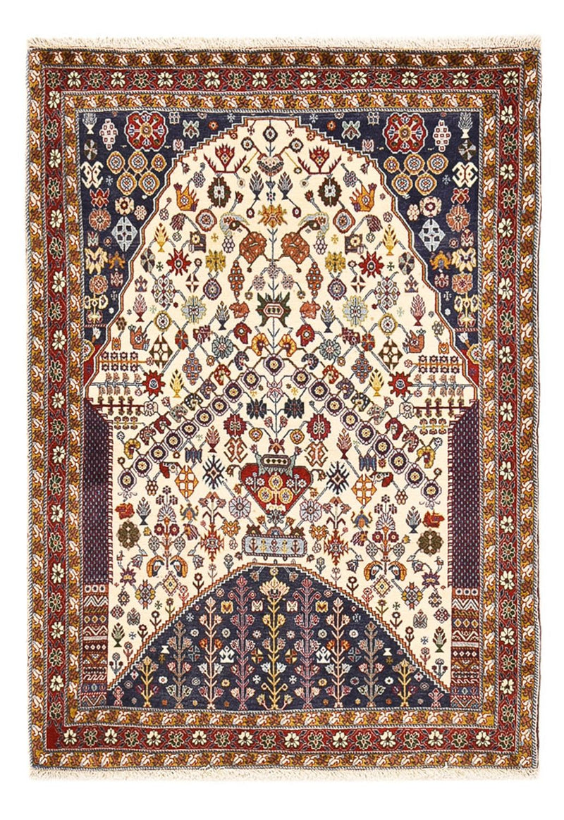 Gabbeh Teppich - Kaschkuli Perser - 148 x 105 cm - mehrfarbig