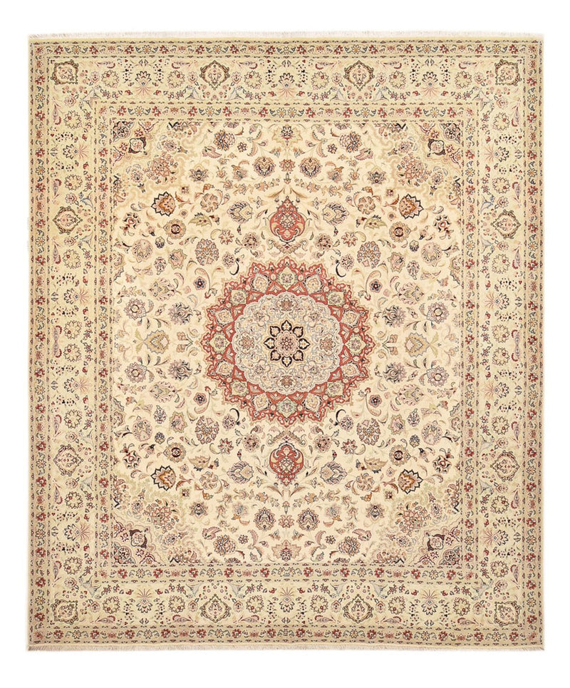 Perserteppich - Täbriz - Royal - 349 x 298 cm - beige