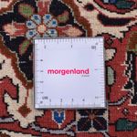 Perserteppich - Bidjar rund  - 300 x 300 cm - dunkelrot